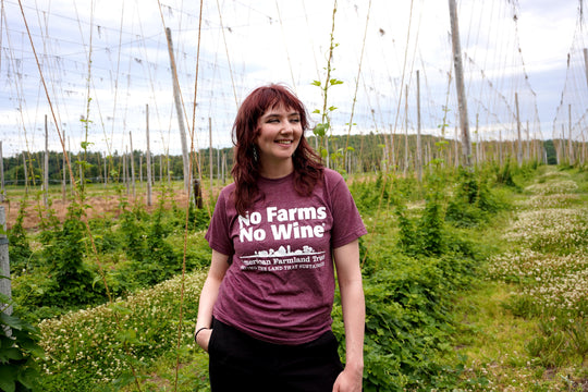 No Farms No Wine ® T-shirt