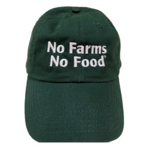 No Farms No Food ® Cotton Chino Twill Cap